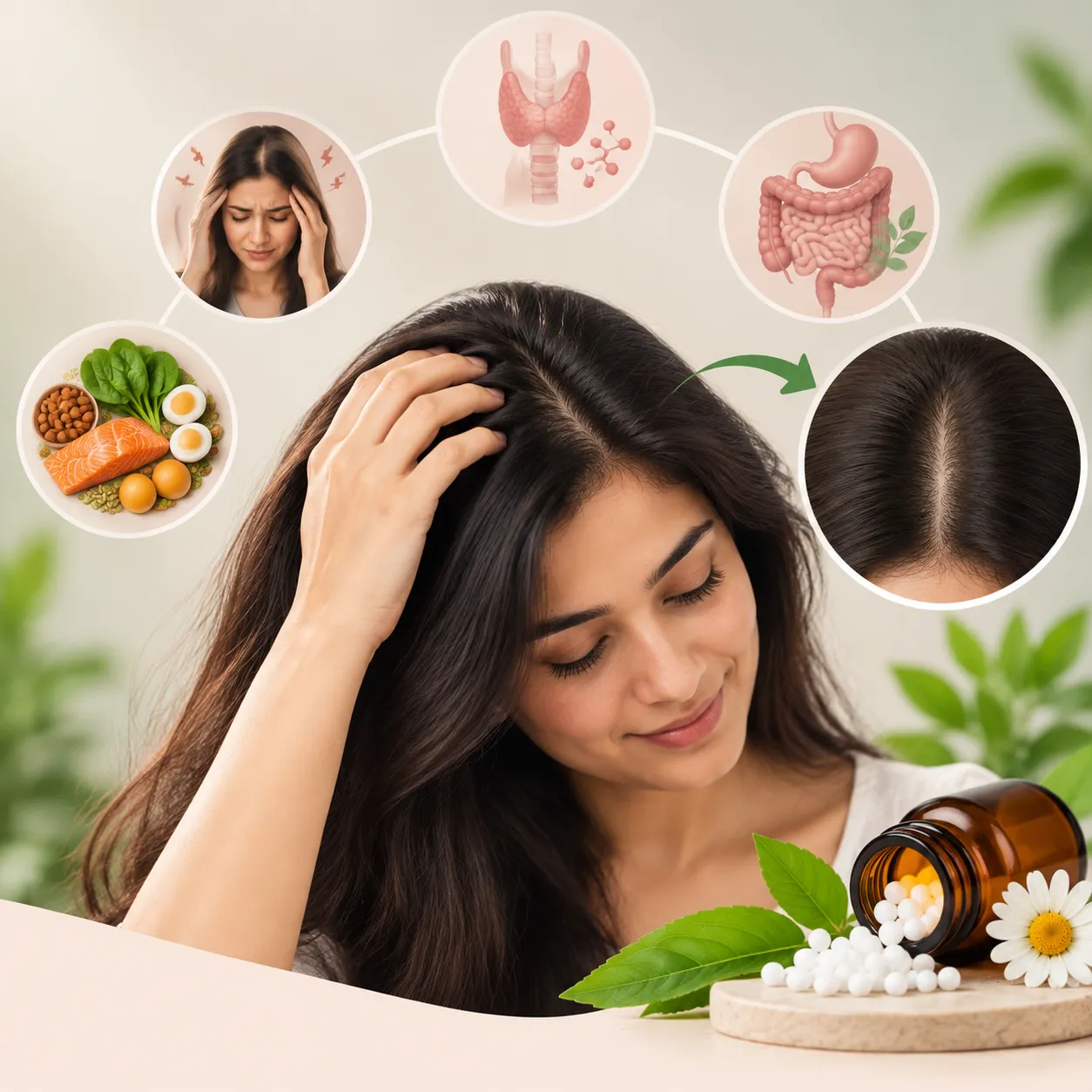 homeopathy help with hair fall